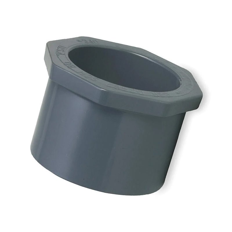 Reducción Bushing 1" 3/4" De Pvc Hidráulico Para Cementar Cal. 80 - Tool Ferreterías / Ferretodo - Herramientas y material de construcción.