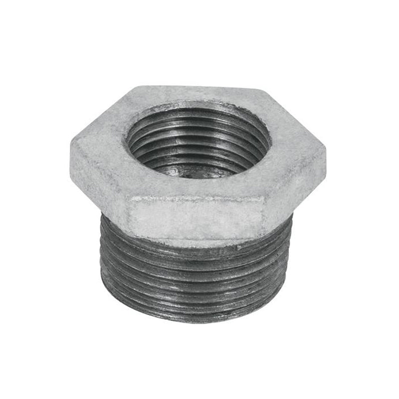 Reducción Bushing 2" X 1.1/2" Galvanizado Roscada 45392Bc - Tool Ferreterías / Ferretodo - Herramientas y material de construcción.