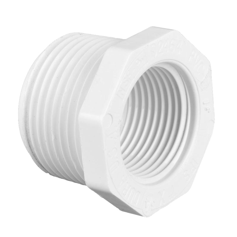 Reducción Bushing Pvc Roscada 1" X 3/4" Cal. 40 - Tool Ferreterías / Ferretodo - Herramientas y material de construcción.
