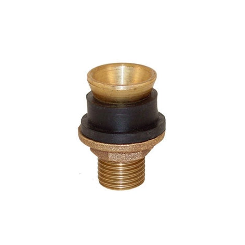 Spud De Bronce Con Empaque Para Mingitorio De 3/4", 71 Rugo - Tool Ferreterías / Ferretodo - Herramientas y material de construcción.