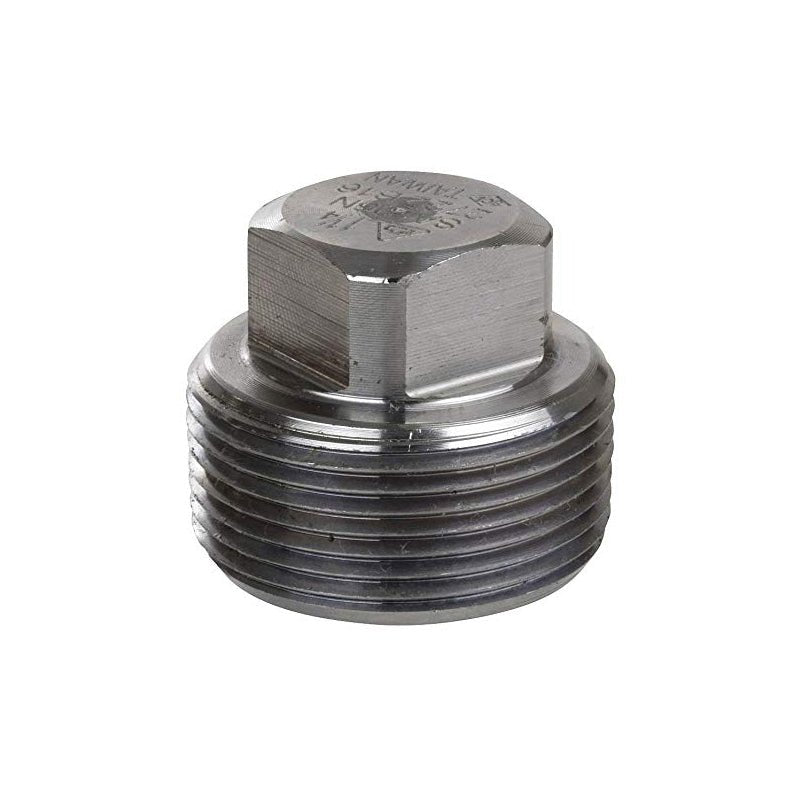 Tapon Macho 4" Galvanizado Roscado - Tool Ferreterías / Ferretodo - Herramientas y material de construcción.