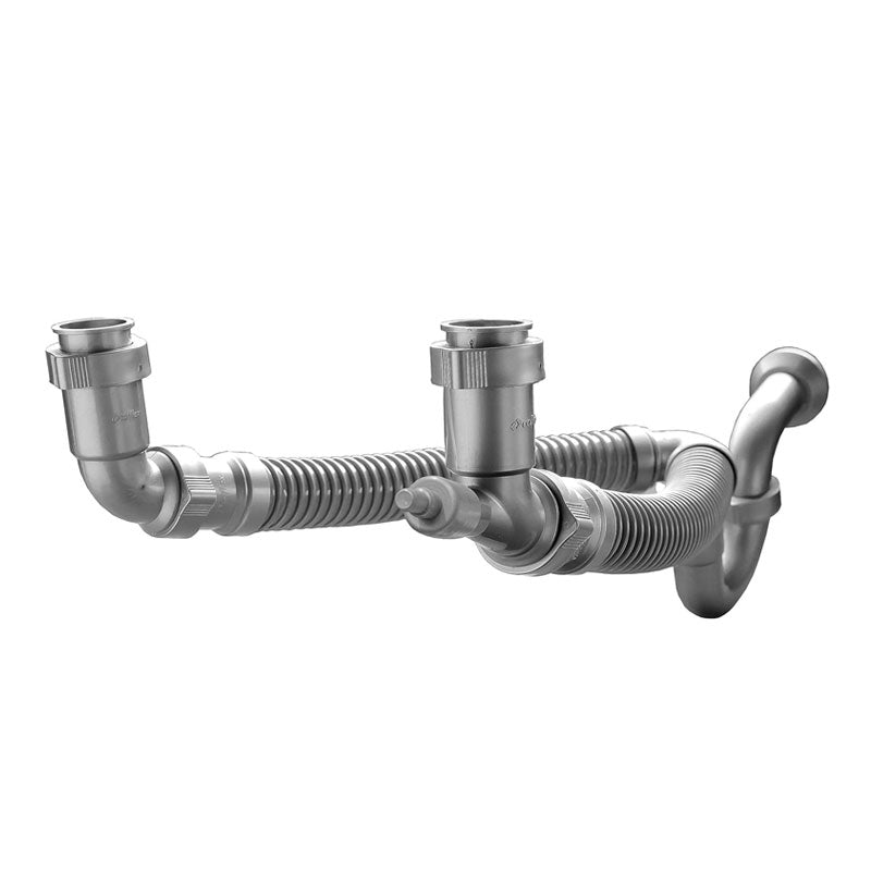 Trampa Flexible Para Fregadero De 2 Tarjas Tf110 Coflex - Tool Ferreterías / Ferretodo - Herramientas y material de construcción.