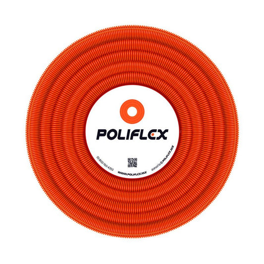 Tubo Conduit Poliflex Ligero 25Mm Naranja - Tool Ferreterías / Ferretodo - Herramientas y material de construcción.