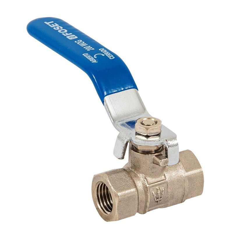 Válvula De Esfera De Latón, Roscable De 3/8", 49013 Foset Esro3/8 - Tool Ferreterías / Ferretodo - Herramientas y material de construcción.