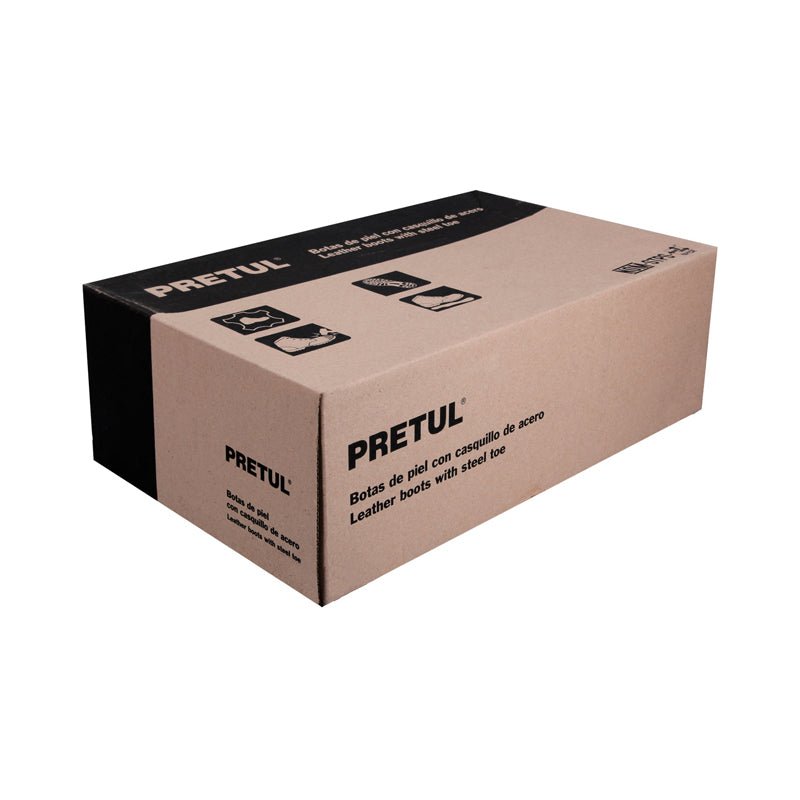 Zapato Industrial Negro 25 Con Casquillo De Acero 25990, Pretul - Tool Ferreterías / Ferretodo - Herramientas y material de construcción.